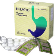 Entacyd 250 mg Plus 400 - 10's Strip Tablet image