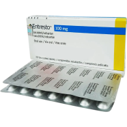 Entresto 100mg Tablet 14's Strip image