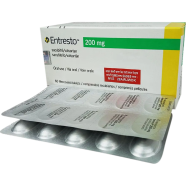 Entresto 200 Mg Tablet 10's Strip image