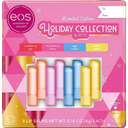 Eos Limited Edition Holiday Collection Lip Balm 8Pcs Set image