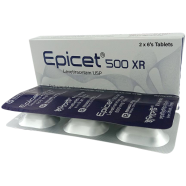 Epicet XR 500mg Tablet 6's Strip image