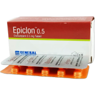 Epiclon 0.5 mg Tablet 10's strip image
