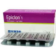 Epiclon 1 mg Tablet 10's Strip image