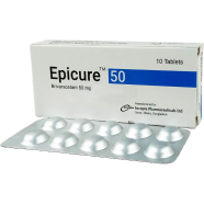 Epicure 50 mg Tablet 10's Pack image