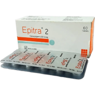 Epitra 2 mg Tablet 10's strip image