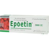 Epoetin 3000 IU IV/SC Injection 3000 IU Pre-filled Syringe image
