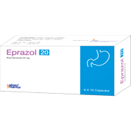 Eprazol 20 mg Tablet-10's Strip image
