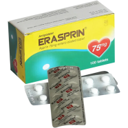 Erasprin 75 mg Tablet 10's Strip image