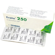Erata 250 mg Tablet 10's strip image