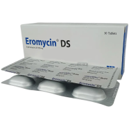 Eromycin DS 500 mg Tablet 6's Strip image