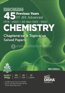Errorless 45 Previous Years IIT JEE Advanced (1978 2022) JEE Main (2013 2022) CHEMISTRY Chapterwise and Topicwise Solved image