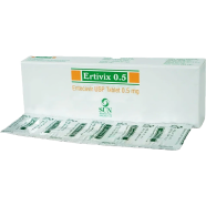 Ertivix 0.5 mg Tablet 10's Strip image