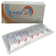 Esotid 20mg 10's Strip Capsules image