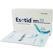 Esotid Mups 20 mg 10's Strip Tablet image