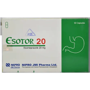 Esotor 20 Mg Capsule-10's Strip image