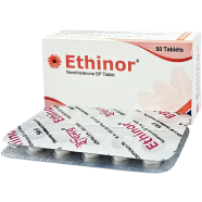 Ethinor 5mg Tablet 10's Strip image