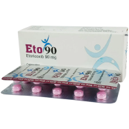 Eto 90 mg Tablet 10's Strip image