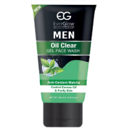 Everglow Oil Clear Men Face Wash Gel 100ml image