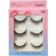 Everly Beauties 3Pair Series False Eyelash - G334 image
