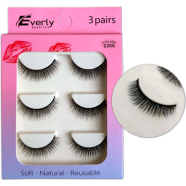 Everly Beauties 3Pair Series False Eyelash - G306 image