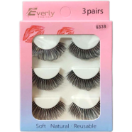 Everly Beauties 3Pair Series False Eyelash - G338 image