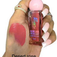 Everly Beauties Glow Lock Intense Shine Lip Gloss - Desert Rose image