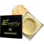 Everly Beauties HD Loose Setting Powder - Banana image