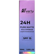 Everly Beauties Pure Matte Full Coverage Foundation - Yellow image