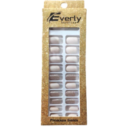 Everly Natural Fake Nails 24pcs - H204 icon