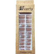 Everly Natural Fake Nails 24pcs - H206 image