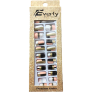 Everly Natural Fake Nails 24pcs - H208 icon