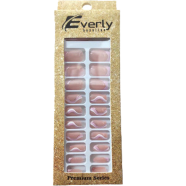 Everly Natural Fake Nails 24pcs - H209 icon