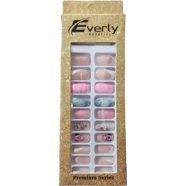 Everly Natural Fake Nails 24pcs - H212 icon