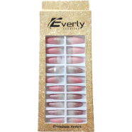 Everly Natural Fake Nails 24pcs - L103 icon