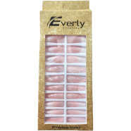 Everly Natural Fake Nails 24pcs - L104 icon