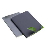 Everyday Graphic Dot-Grid Texture Ash and Graph-Grid Texture Black Notebook 2-Pack
