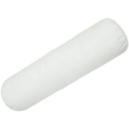 Exclusive Fiber Bolster Pillow Cotton Fabric White 27x32 Inch image