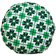  Agrey Hometex Exclusive Round Cushion Cover (Buy 1 Get 1 Free) image