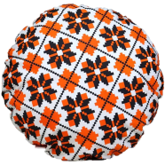 Agrey Hometex Exclusive Round Cushion Cover (Buy 1 Get 1 Free) image