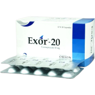 Exor 20 Mg Capsule 10's Strip image