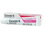 Exovate N 25 Gm Cream Tube image