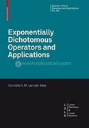Exponentially Dichotomous Operators And Applications (Hb) image