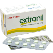 Extranil 5 mg Tablet 10's Strip image