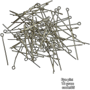 Eye Pins Assorted Size For Diy Jewelry Pendants image