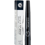 Eyebrow Pen Waterproof 4-Fork Tip Eyebrow Tattoo Pencil Long Lasting Professional Fine Sketch Liquid Eye Brow Pencil-Black image