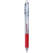 FEEL RETRACTABLE BALLPOINT PEN 0.5MM - RED image