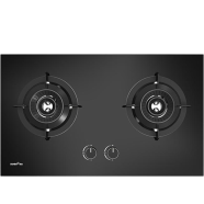 FIESTA 2-HB8326B Table Top Gas Stove 2 Burner Black image