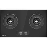 FIESTA HG9T Table Top Gas Stove 2 Burner Black image