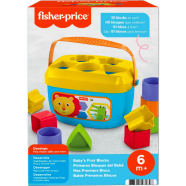 FISHER PRICE BABYS FIRST BLOCKS 6M PLUS FFC84 MX image
