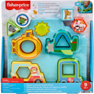 FISHER PRICE VEHICLE PUZZLE 9M PLUS HRP31 BO CN image
